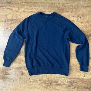 John Galt Navy Blue Pullover Sweatshirt